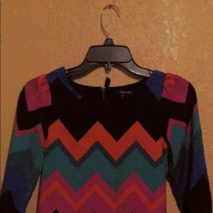 Multi-color dress for little girls size(8)